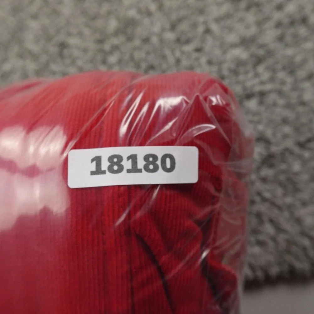 VTG St Johns Bay Vest Mens LT Red Corduroy Sleeveless Bomber‎ Full Zip Outdoor